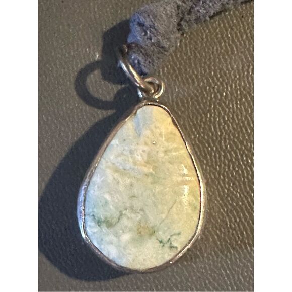 Mariposite Pendant 925 Silver Sterling - Picture 3 of 11